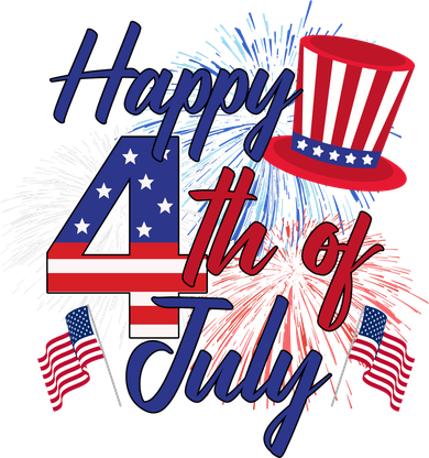 Happy 4th Of July Patriotic American Flag USA Polo