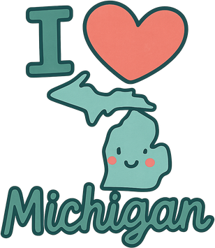 I Heart Michigan Women's Tank Top