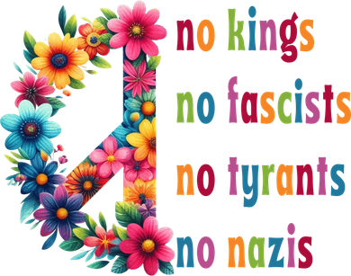 No Kings No Fascists No Tyrants No Nazis Doggie Tank