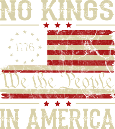 Retro June 14th No Kings In America 1776 USA Flag Tote Bag