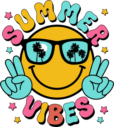 Summer Vibes Tropical Sunset Beach Vacation Women's Hoodie