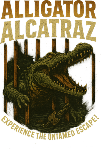 Alligator Alcatraz Untamed Escape Coaster