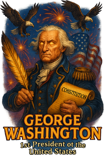 George Washington The Presidential Chronicles Women's Hoodie