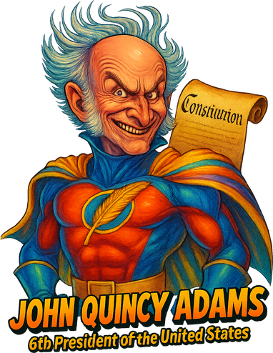 The Presidential Chronicles John Quincy Adams Pajama Set