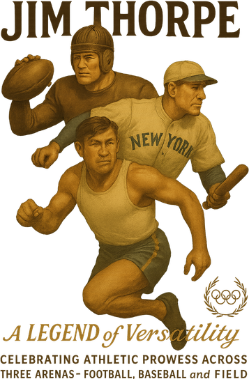 Jim Thorpe A Legend Of Versatility  Kids Hoodie