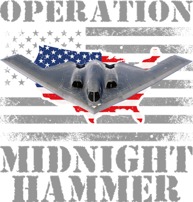 B-2 Stealth Jet Operation Midnight Hammer Kids Sweatshirt