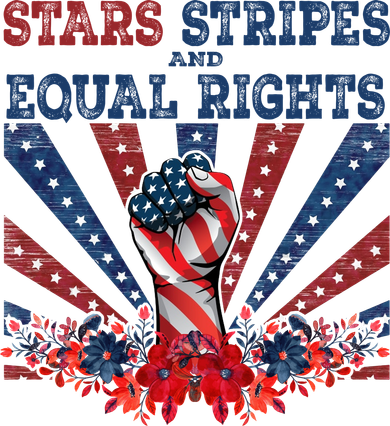 Stars Stripes And Equal Rights Patriotic Activist Coffee Mug