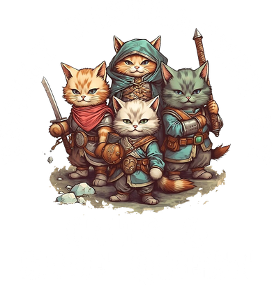Cats Side Quest Distracted Tabletop Funny Kids Sweatshirt
