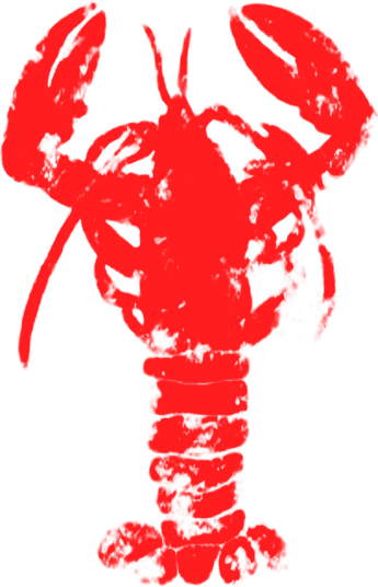 Vintage Lobster Red Imprint Women's Tank Top