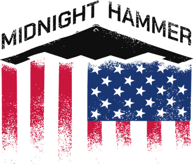 Operation Midnight Hammer American Flag B-2 Kids Sweatshirt