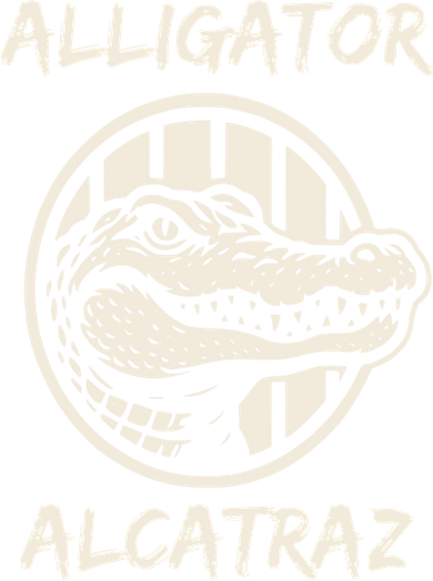 Swamp Prison Alcatraz Alligator Bayou Concept Women's T-Shirt