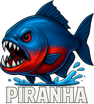 Piranha Toddler Long Sleeve
