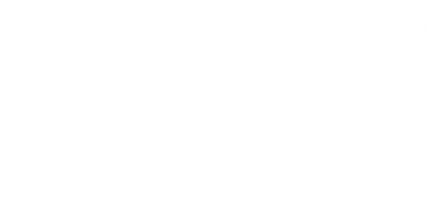 Blessed Simple Cross Coaster