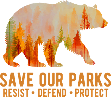 Save Our Parks Resist US National Park Protect Women's Tank Top