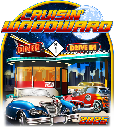 Cruisin Woodward Classic Cars Drive In Diner 2025 Coffee Mug