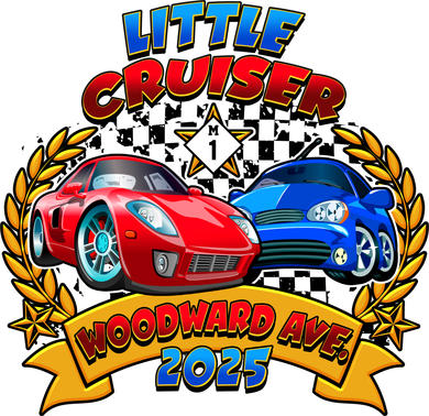 Little Cruiser Woodward Avenue 2025 Women's V-Neck T-Shirt