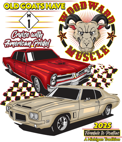 Old Goats Have Woodward Muscle 2025 Women's T-Shirt