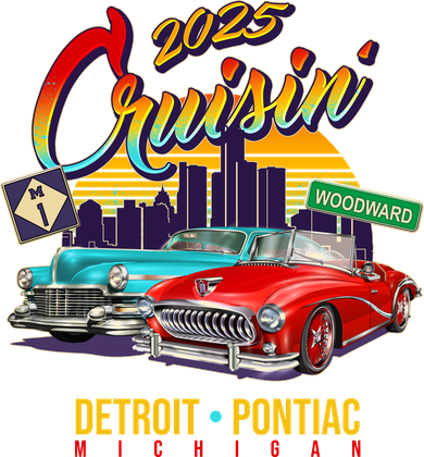 2025 Woodward Cruisin Detroit To Pontiac Hat
