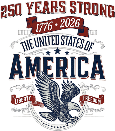250 Years Strong USA, Happy 250th Birthday USA , America 250th Anniversary Toddler T-Shirt