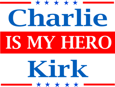 Charlie Kirk Is My Hero Women's Tank Top