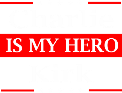 Charlie Kirk Is My Hero Pray Tribute Justice Coaster