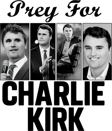 Pray For Charlie Kirk Tribute Support Hooded Wearable Blanket