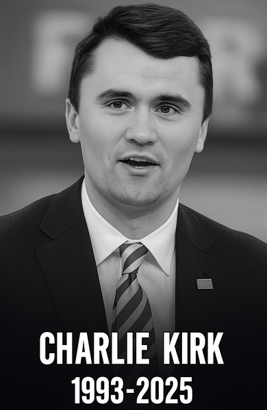 Charlie Kirk 1993-2025 Photograph Tote Bag