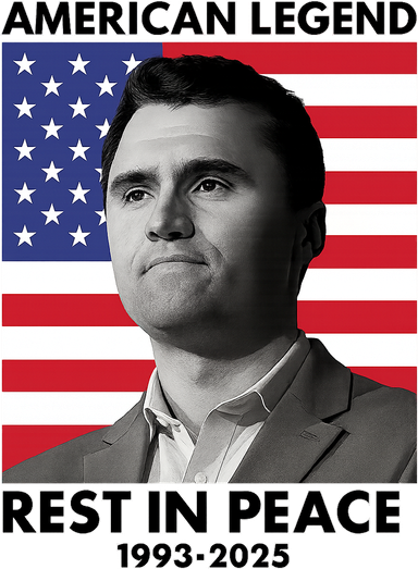 Charlie Kirk American Legend Rest In Peace Mousepad