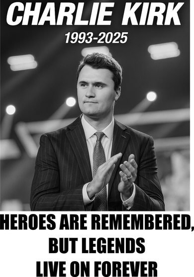 Charlie Kirk Rest In Peace RIP Tribute Memorial MAGA Coffee Mug