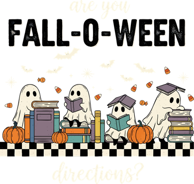 Are You Fallo Ween Directions Reading Ghost Halloween Teacher Coaster