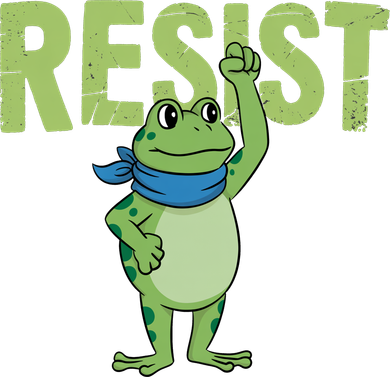 Portland Protest Frog Hat