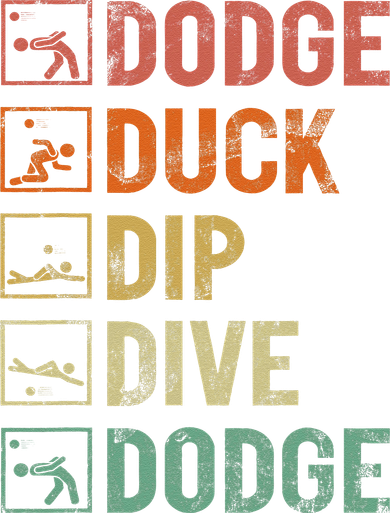 Duck Dip Dive Dodge Gaga Ball Kit Dodgeball Game Toddler T-Shirt