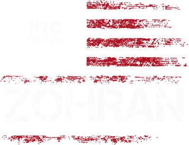 Zohran Mamdani NYC Mayor American Flag Vintage Backpack