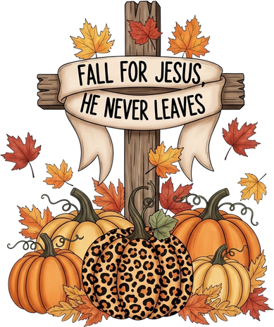 Fall For Jesus Thanksgiving Autumn Magnet