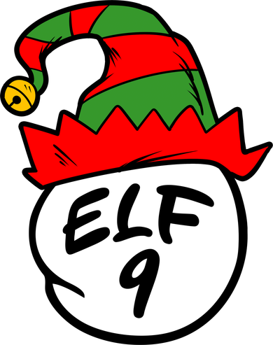 Matching Family Group Elf Hat 9 Tote Bag
