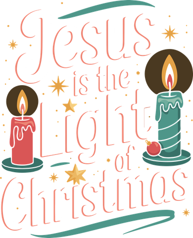 Jesus Is The Light Of Christmas Women's T-Shirt