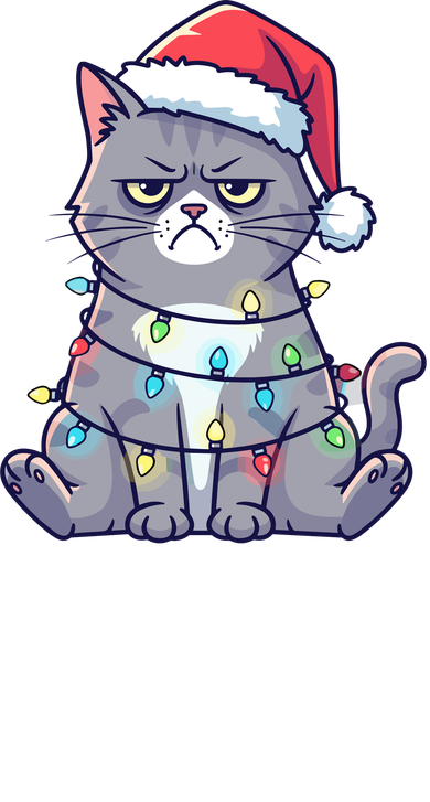 Is This Jolly Enough Christmas Cat Xmas Kids Hoodie