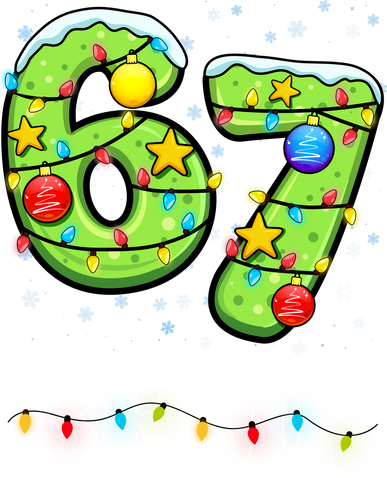 Bruh 67 Christmas Six Seven 6-7 Meme Funny Backpack