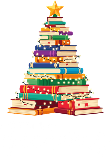 Merry Bookmas Christmas Tote Bag