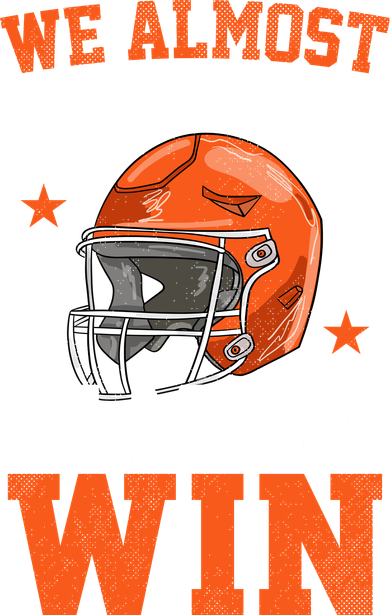 We Almost Always Almost Win Funny Football Fan Backpack