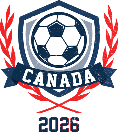 Canada 2026 Vintage Soccer Crest Baby Bodysuit