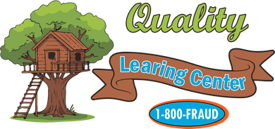 Quality Learing Center 1-800-FRAUD Funny Political Apron