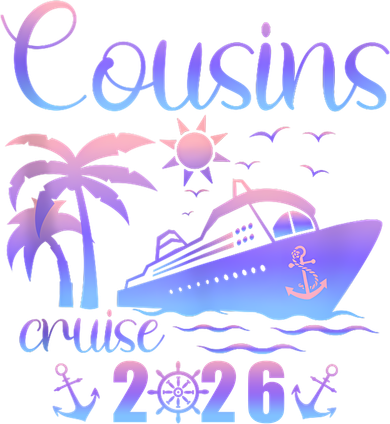 Cousins Cruise 2026 Golf Towel