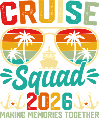 Cruise Squad 2026 Summer Vacation Polo