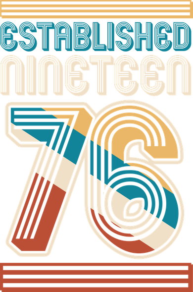 50th Birthday 1976 Established Nineteen 76 Beanie