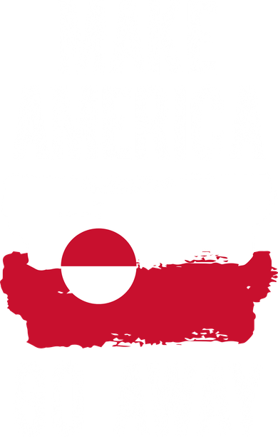 Make America Go Away Greenland Flag Vintage Toddler T-Shirt