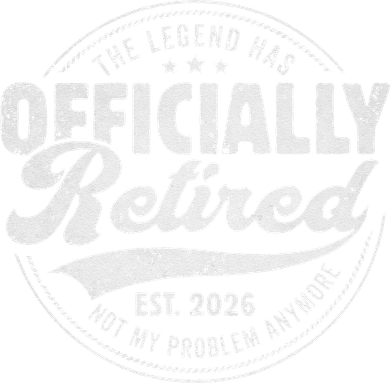 The Legend Has Officially Retired EST 2026 Emblem Women's T-Shirt
