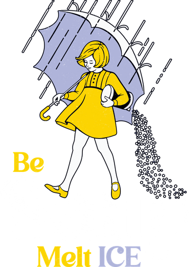 Anti ICE Be Salty Melt ICE Kids T-Shirt