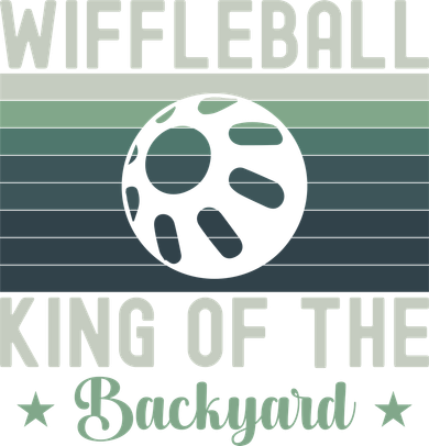 Wiffleball King Of The Backyard Coaster
