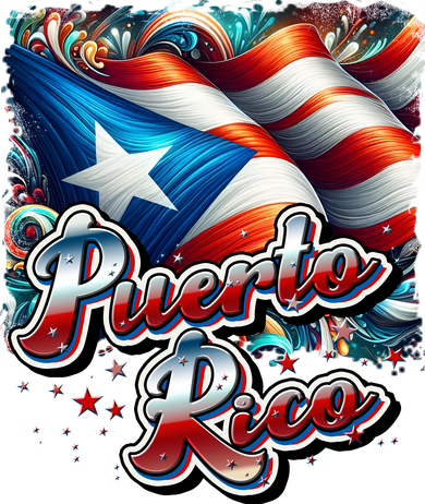 Puerto Rico Flag Colors Paisley   Tote Bag